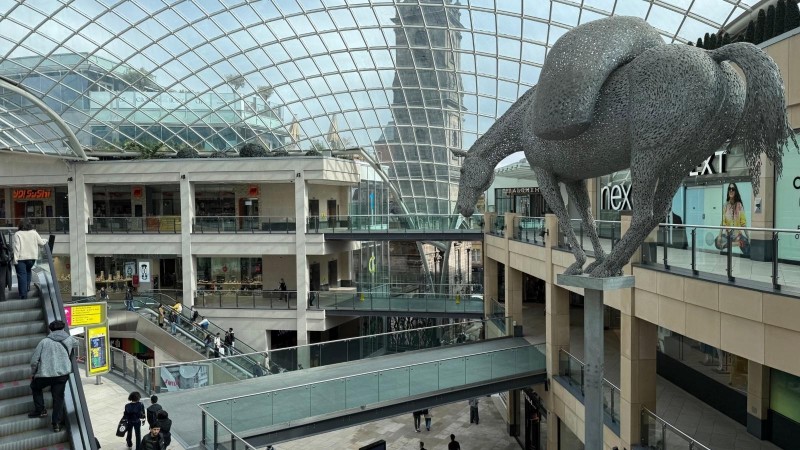 In Leeds, Shopping Comes With A View