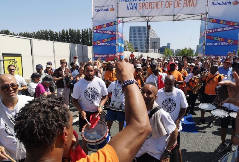 Amsterdam Marks 750th Anniversary With Epic Car-Free Highway Festival