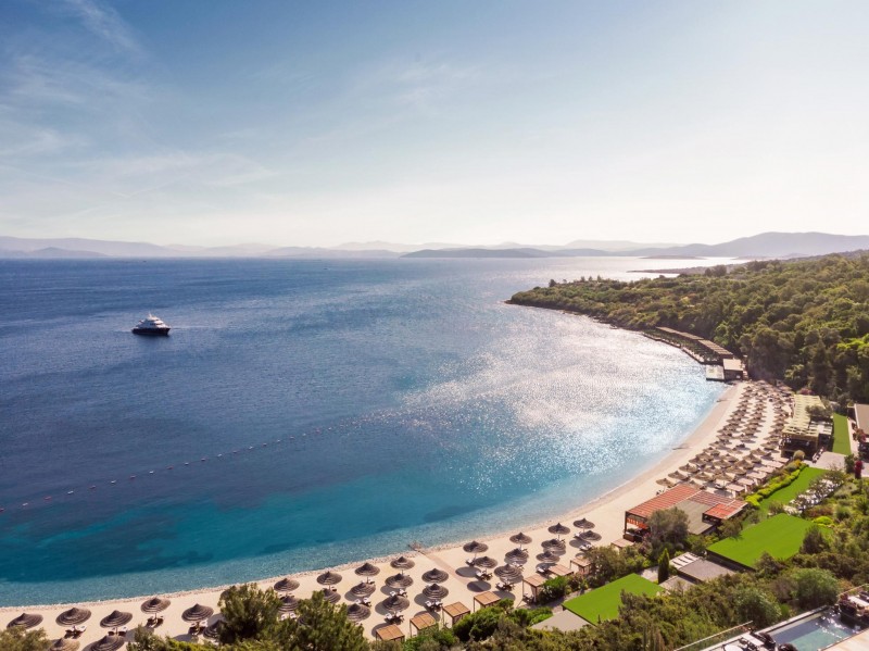 This Chic Bodrum Retreat Boasts A Beach Club And Sweeping Views Of The Aegean