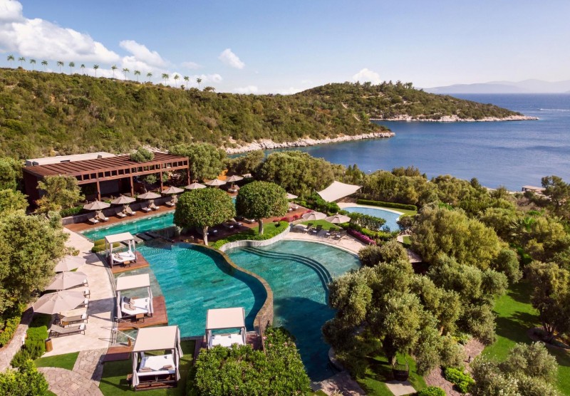 This Chic Bodrum Retreat Boasts A Beach Club And Sweeping Views Of The Aegean