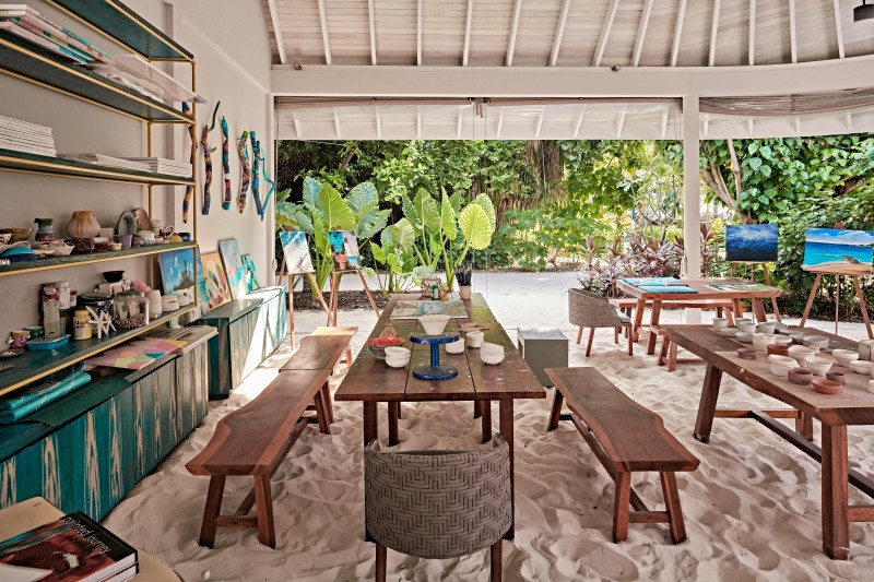 Unique Seaside Finolhu Maldives Resort—Unicorns, Mermaids and More