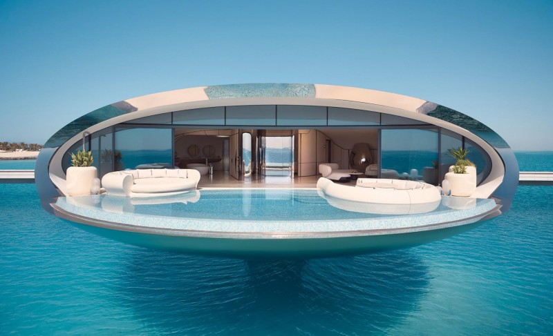 Inside The Futuristic Shebara Resort In Saudi Arabia With Mirrored Overwater Villas