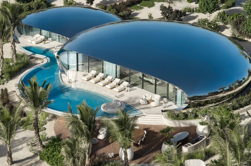 Inside The Futuristic Shebara Resort In Saudi Arabia With Mirrored Overwater Villas